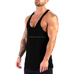 Wholesale Custom Logo <b>Mens</b> Tank <b>Top</b> Fitness Sportswear Outwork Sleeveless Singlet <b>Men</b> Stringers - Product Image 1