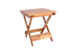 Mesa Auxiliar de Madera de Acacia Diseñada para Sala de Estar, Dormitorio y Espacios de Hospitalidad, con una Superficie de Madera Natural Duradera - Product Image 5