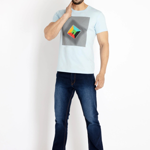 T-shirts à manches courtes en coton 100% de haute qualité pour hommes - Style streetwear personnalisable, vêtements décontractés avec tissu de 300 g - Product Image 5