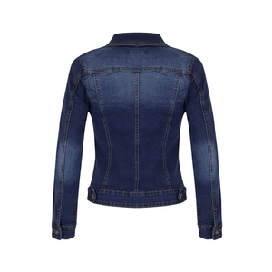 Wholesale High Quality Cotton <b>Jacket</b> <b>Custom</b> Women <b>Denim</b> <b>Jacket</b> Slim <b>Denim</b> <b>Jacket</b> - Product Image 4