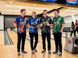 Custom Sublimated Half Sleeve <b>Bowling</b> Jerseys Personalized Team Shirts Breathable Durable Quick-Dry Polyester Full Dye-Sub - Product Image 4