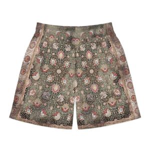 Custom Logo Basketball Shorts with Double-<b>Layer</b> Thick Mesh Fabric Cotton Style Cargo Solid Pattern Sublimation Printed Mesh - Product Image 5