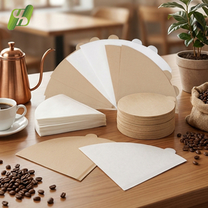 Cone Coffee Filter Paper for Hand Pour Over Coffee <strong>Dripper</strong> <strong>V60</strong> Brewer Manual Brewing and Cafe Accessory Supply - Product Image 6