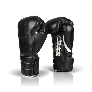 Guantes de Boxeo de Cuero con Cierre de Muñeca, Transpirables, Diseño de Logotipo Personalizado, Unisex, Empaque Personalizado - Product Image 1