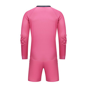 Round Neckline Design Men's Soccer Uniform With Comfortable Shoulder <b>Padded</b> <b>Foam</b> Premium Quality Knitted Fabric OEM Service Sets - Product Image 2