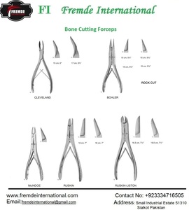 คีมตัดกระดูกสแตนเลสสำหรับศัลยกรรมกระดูกและข้อ ได้รับการรับรองมาตรฐาน ISO และ CE - Product Image 3