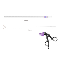 Prokang Offre Spéciale : Ensemble de Trocars Laparoscopiques Vétérinaires pour Chiens, Canules de Trocar Réutilisables en Acier Inoxydable 3.5mm, 10mm, 15mm