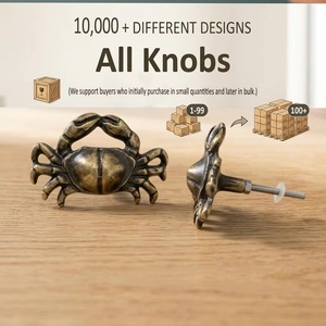 Tirador de Mueble Moderno de Hierro Fundido con Forma de Cangrejo para Cajones y Armarios - Product Image 4