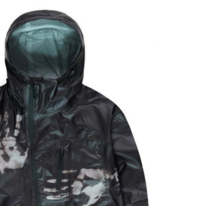 Chaqueta Cortavientos de Invierno para Hombre, Moderna, con Capucha, Sensible al Calor, Ajustada, Reactiva a la Temperatura, de Fibra de Poliéster, que Cambia de Color - Product Image 6