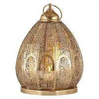 Floor Hanging Moroccan Gold Lantern for Home, Hotel, Spa