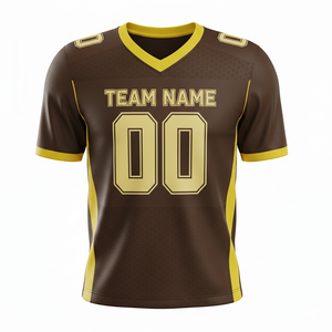 Camisetas de Fútbol Personalizadas para Adultos, Manga Corta, Transpirables, de Malla, de Secado Rápido, Antibacterianas, Opción de Talla Grande, Diseño Frontal - Product Image 1