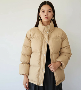 เสื้อแจ็คเก็ตขนสัตว์ฟ็อกซ์สีเทาสำหรับผู้หญิง มีฮู้ด ซิป  ไซส์ใหญ่  ทันสมัย น้ำหนักเบา เหมาะสำหรับฤดูหนาว - Product Image 6