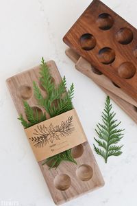 Large Capacity Wooden Egg Tray for Storing Farm Fresh Eggs Compact Wooden Egg Holder Tray for <b>Small</b> Kitchen Spaces at low cost - Product Image 4