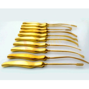 Kit d'instruments de chirurgie esthétique pour lifting des sourcils et lifting du visage – Ensemble de 10 élévateurs de cuir chevelu – Instruments chirurgicaux esthétiques en acier inoxydable - Product Image 2