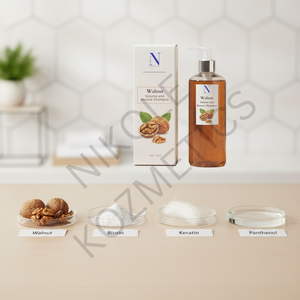 Shampooing Crème Volume et Éclat Noix 2-en-1 Traitement Nettoyant pour Cheveux Plus Volumineux et Corps Revitalisé - OEM Marque Privée Vente en Gros - Product Image 2