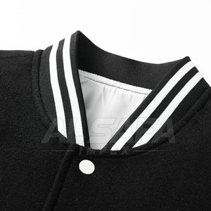 Comfortable <b>Warm</b> <b>Men</b> Letterman Winter <b>Jacket</b> Windproof <b>Men</b> Letterman <b>Jacket</b> In Reasonable Price - Product Image 3