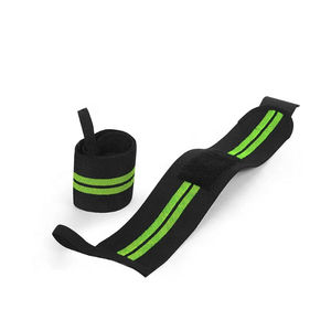 Attelles de poignet unisexes réglables en néoprène respirant avec fermeture antidérapante pour une protection robuste en haltérophilie et powerlifting - Product Image 1