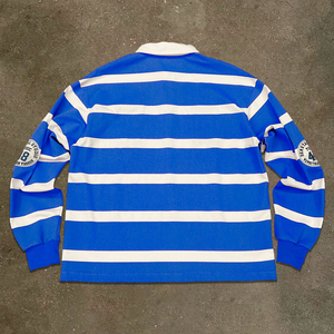 เสื้อโอเวอร์ไซส์ปักลายสำหรับผู้ชายเสื้อโอเวอร์ไซส์ลายปักกระดุมโอเวอร์ไซส์ดีไซน์เนอร์หรูหราแนวสปอร์ตออกแบบได้ตามต้องการผ้าคอตตอนรุ่นเฮฟวีเวต - Product Image 3