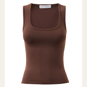Camisetas Deportivas de Alta Calidad para Mujer, Estilo Racerback, Servicio OEM, Camisetas de Yoga, Gimnasio, Ejercicio, Atletismo - Product Image 4