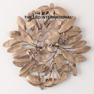 New Stylish Leaf Designer Tableware <b>Trivet</b> Made of Metal <b>Trivet</b> for Home Hotel Tableware Tea and Coffee <b>Trivet</b> - Product Image 1