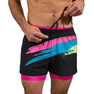 Top Quality Multi Color Printed Men Gym Shorts Double <b>Layer</b> Unique Design Affordable Price Men Gym Shorts - Product Image 5
