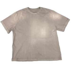 เสื้อยืดคอตตอน 100% คุณภาพสูง ลดราคาพิเศษ ทรงโอเวอร์ไซส์ สไตล์วินเทจฟอกสี ผลิตโดย Cumbre Sports - Product Image 4