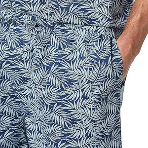 Ensemble chemise et short imprimés pour homme, style décontracté, été, vacances, imprimé floral hawaïen - Product Image 6