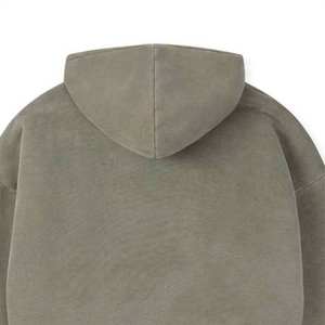Sudadera con Capucha Personalizada de Alta Calidad con Logotipo Bordado, Corte Holgado para Marcas de Ropa Urbana de Lujo en EE. UU., Fabricación con MOQ Bajo - Product Image 4
