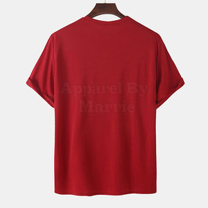 เสื้อยืดผู้ชายแบบเรียบง่าย แขนสั้น คอกลม เหมาะสำหรับการสั่งซื้อจำนวนมาก - Product Image 2
