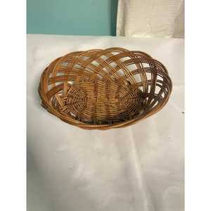 High Quality Natural Wooden Rattan Tray Serving Tray with Stainless Steel for Kitchen Ware Home Accessories and Decor Handicraft - Product Image 1