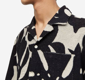 Nouvelle Arrivée Chemise Homme Boutonnée Unie Manches Courtes Style Business Décontracté Prix de Gros - Product Image 2