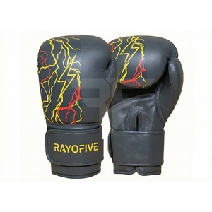 Guantes de Boxeo Personalizados con Logotipo, Tejido Transpirable, Cierre de Velcro, para Entrenamiento de Muay Thai y Kickboxing - Product Image 2