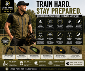 Multi Function Dog <b>Trainer</b> Vest for Search Rescue and <b>Working</b> Dog Activities - Product Image 3