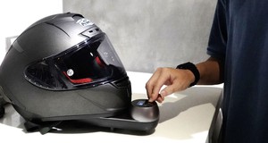 UV Light Dryer Helmet Accessories with 2 UVC LEDs and PTC Heating 30-Minute Timer AC 100-240V - Product Image 3