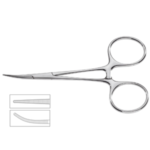   Pinzas Mosquito de 3-1/2″ (9cm) Rectas y Curvas, Pinzas Hemostáticas Finas para Vasos Delicados, Cirugía Pediátrica Vaslcare - Product Image 1