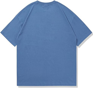 เสื้อยืดพิมพ์ลายโลโก้แบบ DTG สำหรับผู้ชาย เสื้อยืดสตรีทแวร์พิมพ์ลายดิจิทัล เสื้อยืดทรงบ็อกซี่สำหรับผู้ชาย ผลิตเสื้อยืดผู้ชาย - Product Image 2