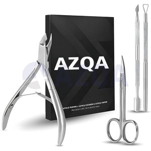Premium Stainless Steel Manicure Set with Cuticle Scissor Cuticle Pusher Nail Polish <b>Remover</b> <b>Tool</b> and Cuticle Nipper - Product Image 6