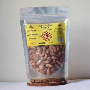 500g Organic Vietnam High Quality Salted Roasted Cashews W180 Zipper-Dong Phu Brand Factory Direct Wholesale - Product Image 3