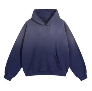 Custom Blank Hoodie Unisex Premium Cotton Pullover Sweatshirt with Kangaroo Pocket Heavyweight Streetwear Wholesale Factory - Product Image 4