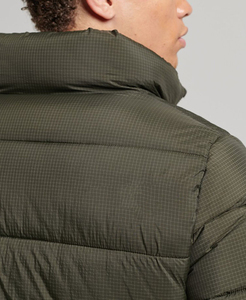 Winter 2026 Wholesale Custom Printed Puffer <b>Jacket</b> for Men Customized Casual Winter Polyester Bubble <b>Jacket</b> for Men with Pockets - Product Image 5