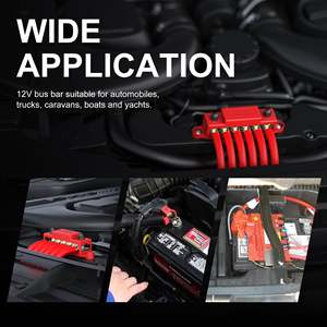 Barra de Distribución de Energía de Batería de 275A 48VDC con 6 Terminales para Uso Automotriz - Product Image 2