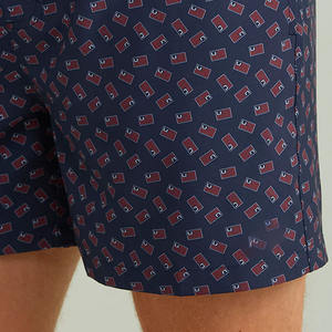 Pantalones Cortos de Playa para Hombre, Modelo Reciente, Estampados en Serigrafía, Cintura Elástica Media, Casuales, Logotipo Personalizado, 100% Poliéster, Transpirables, Antibacterianos - Product Image 3