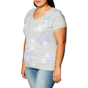 เสื้อยืดผู้หญิงพรีเมียม แขนสั้น คอกลม ทรงหลวม ผ้าฝ้าย 100% ป้องกันรังสียูวี แห้งเร็ว - ขายส่งเสื้อแฟชั่นสั่งทำ - Product Image 6