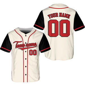 Maillots de baseball OEM en gros, sublimation, antibactériens, grande taille, broderie 30 équipes américaines, tenues de softball, vente chaude - Product Image 5