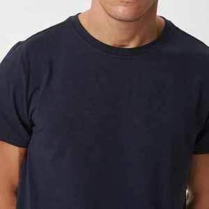 T-shirt à col rond pour homme en coton de bambou, t-shirts pour homme, t-shirt d'été pour homme, t-shirts en jersey bio, t-shirt personnalisé - Product Image 4