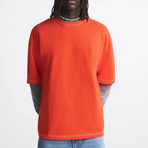 Camiseta Personalizada de Manga Corta con Cuello Redondo, Corte Holgado, 300g, 100% Algodón, Ecológica, Cómoda, Tejido de Primera Calidad - Product Image 5
