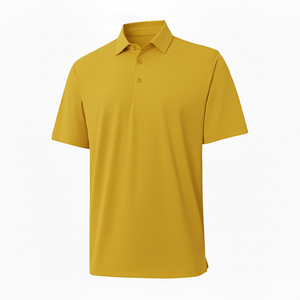 Men Premium 100% Cotton Fabric for Polo Shirt <b>Classic</b> Fit Short Sleeves Stylish Collar Breathable Fabric Casual Wear Golf Shirt - Product Image 5