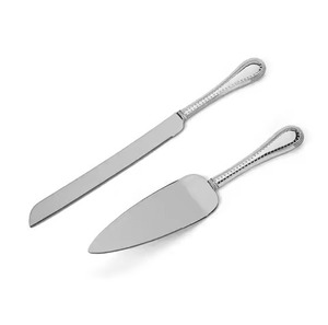Hotel <b>Cake</b> <b>Slice</b> Set Metal Knife and Server Stainless Steel Dessert Server Tableware - Product Image 6