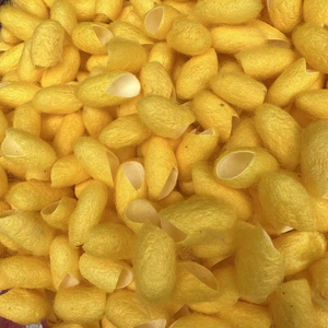 99 Gold Data - Capullos de Seda Natural de Vietnam, Calidad Premium, 100% Fibra de Seda Teñida, 2.5-3.5 cm, para Uso Estético, Venta al Por Mayor - Product Image 6