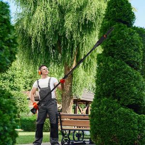 "7.4ft Cordless Pole <b>Saw</b> with 775W Motor 2x 3000mAh Batteries 35ft/s Chain Speed Safety Protecions" - Product Image 6